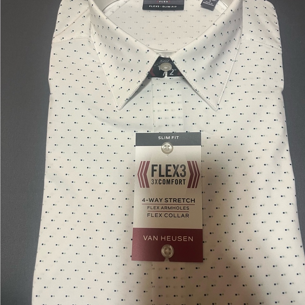 Van Heusen White Men's Shirt